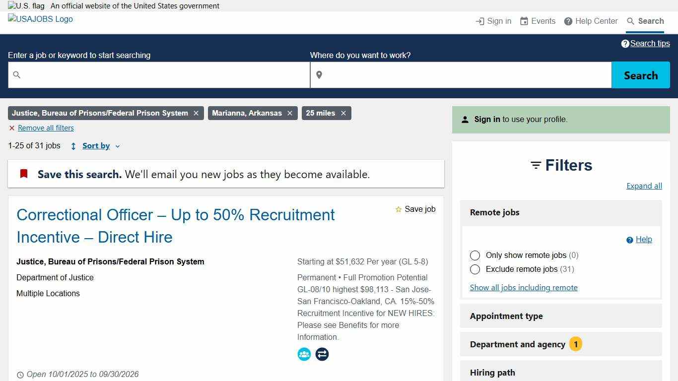 USAJOBS - Search